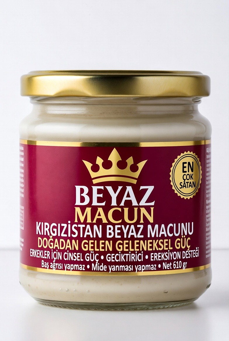 1  Adet KIRGISİZTAN BEYAZ MACUNU - GÜÇ KUVVET MACUNU
